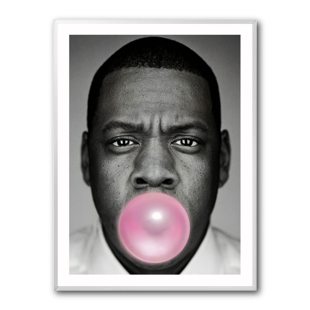 Jay Z Bubble Gum Wall Art